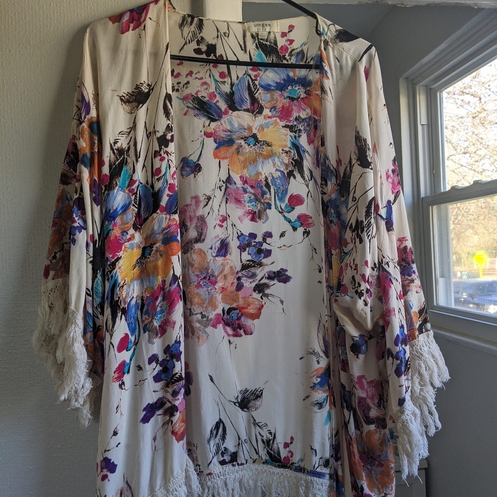 Floral kimono
